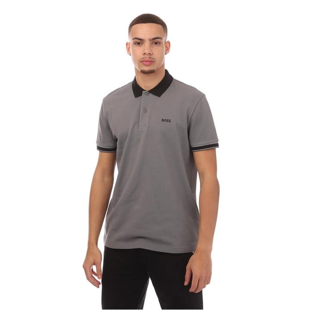 Hugo Boss Paddy 8 Polo Shirt - Grey